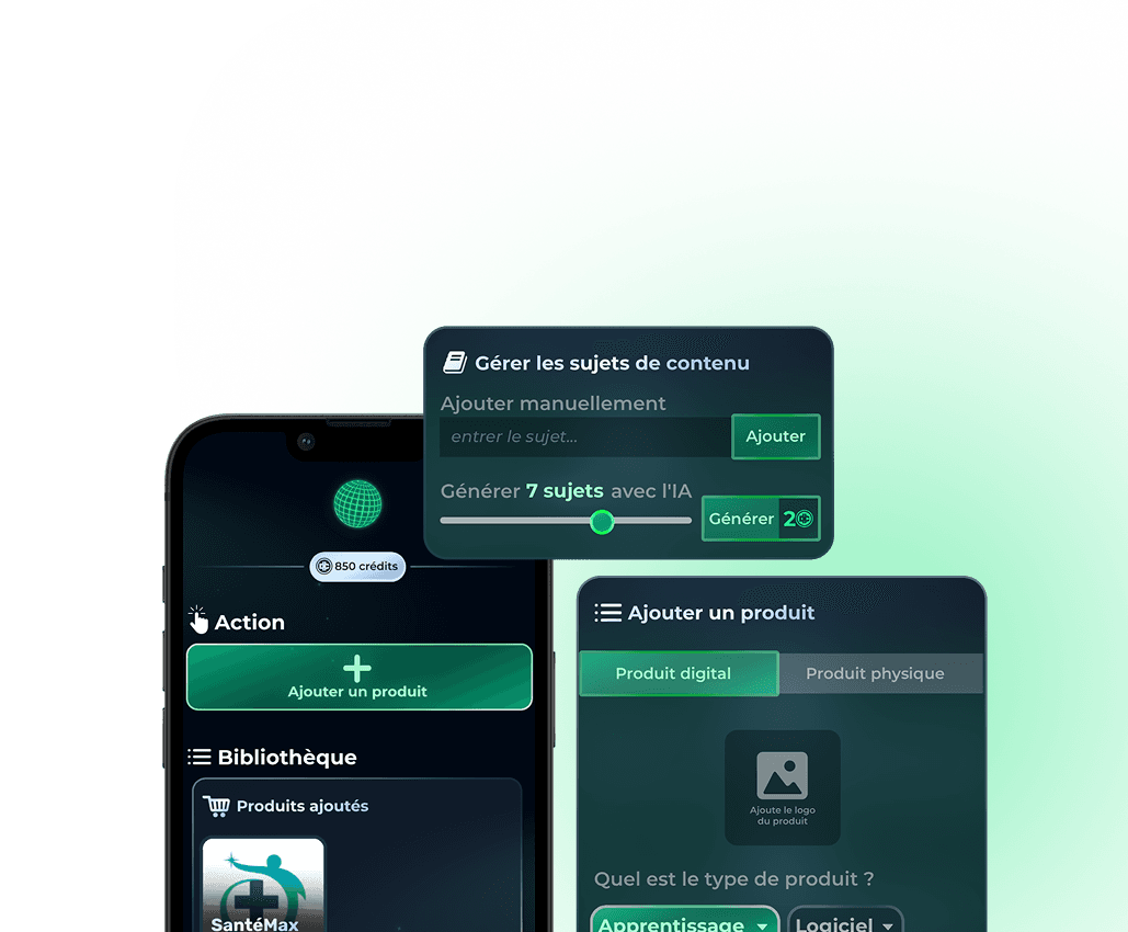 Create product illustration